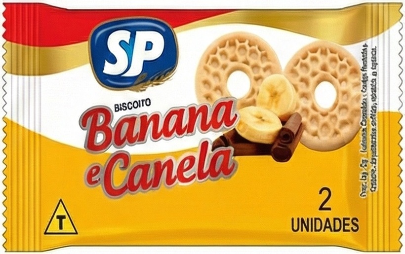 Biscoito Banana e Canela